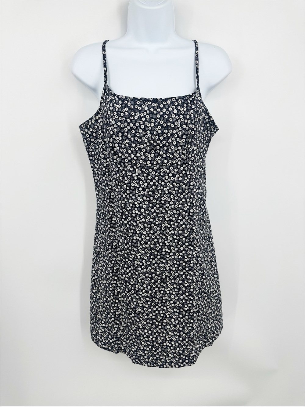 Vintage Y2K Paper Tag Floral Ditsy Mini Dress Size Medium Whimsical